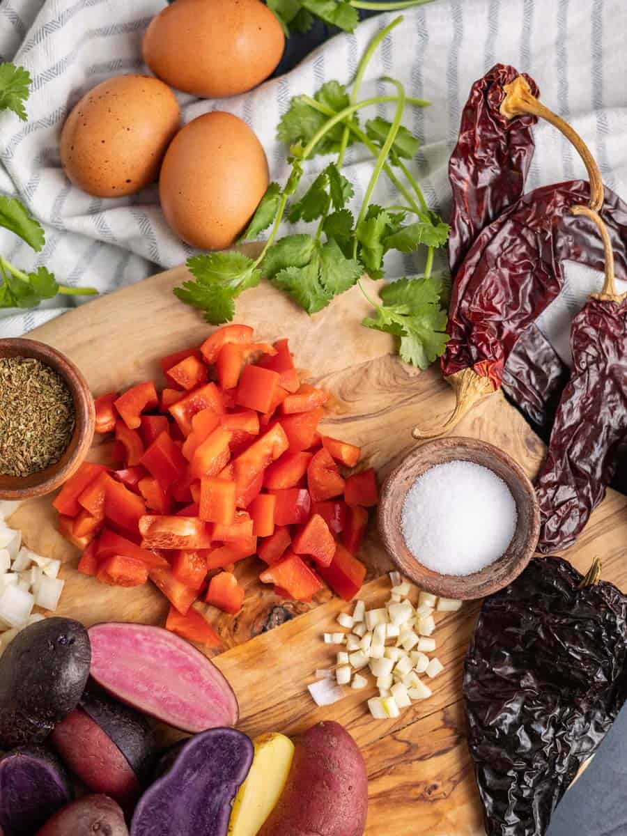 mexican baked eggs ingredients