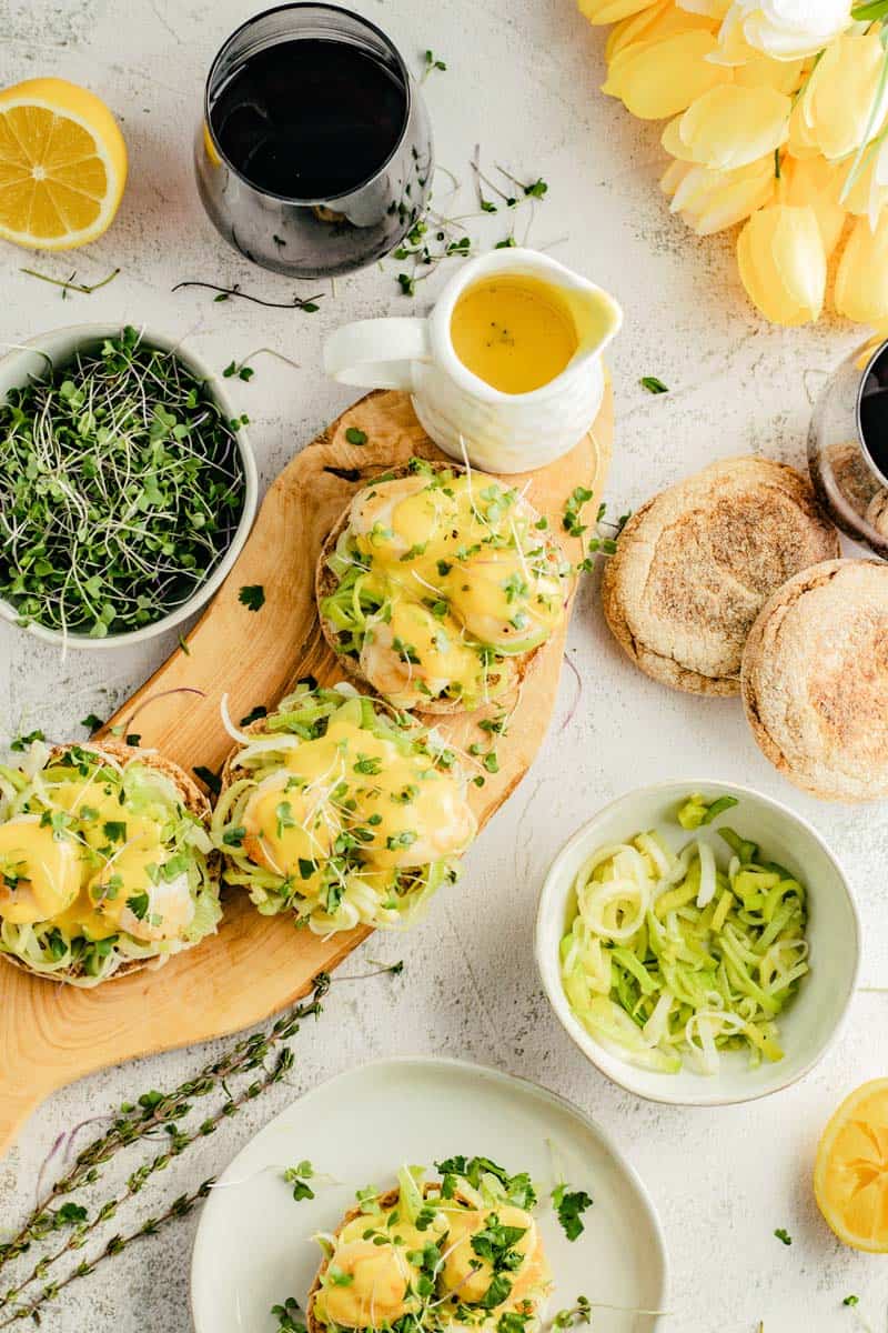 Scallops Benedict