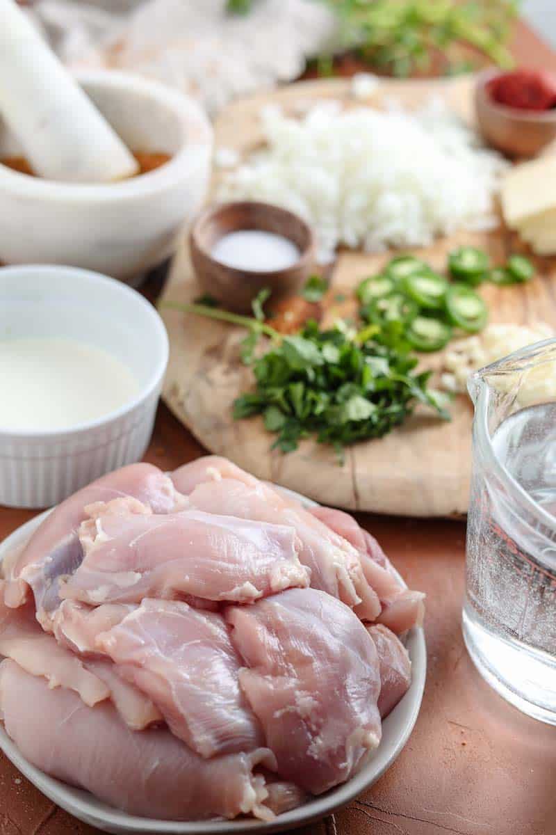 vadouvan curry chicken ingredients