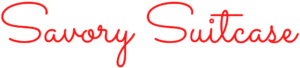Savory Suitcase Logo.