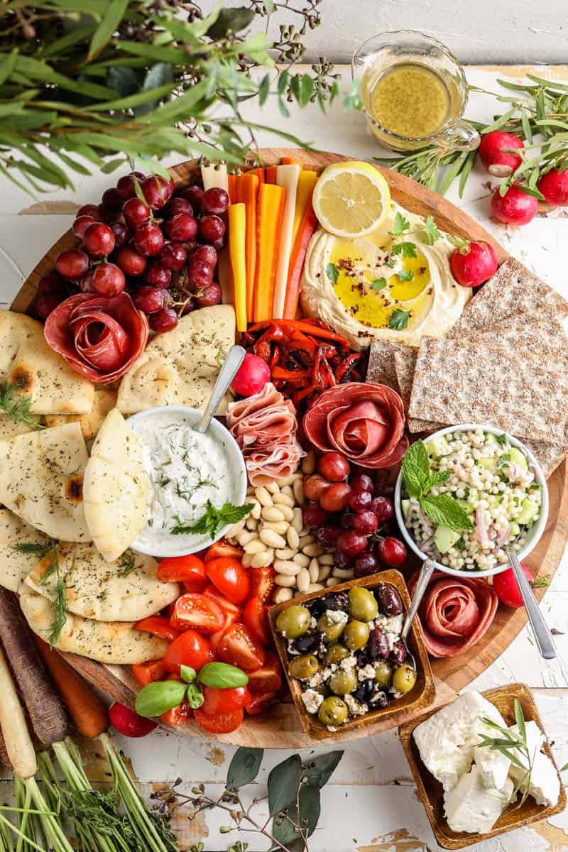 mezze platter