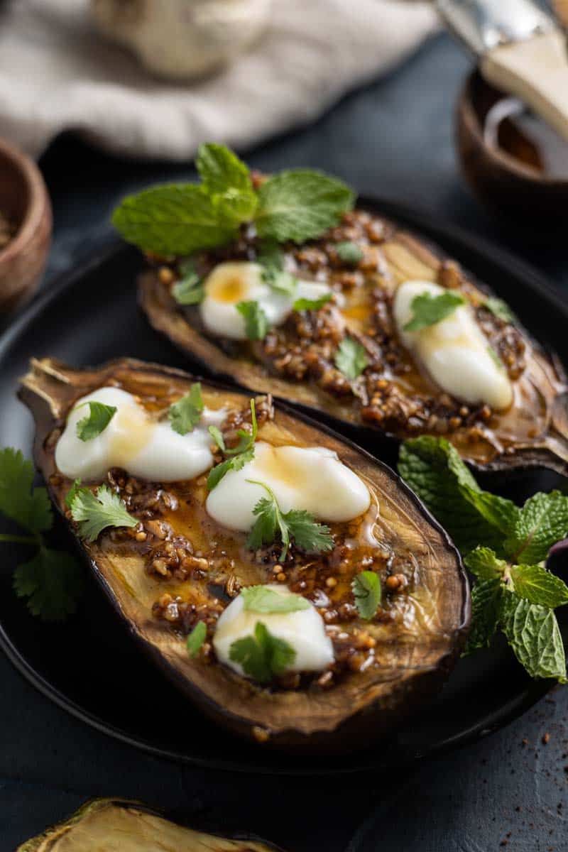 Spiced Baby Eggplant