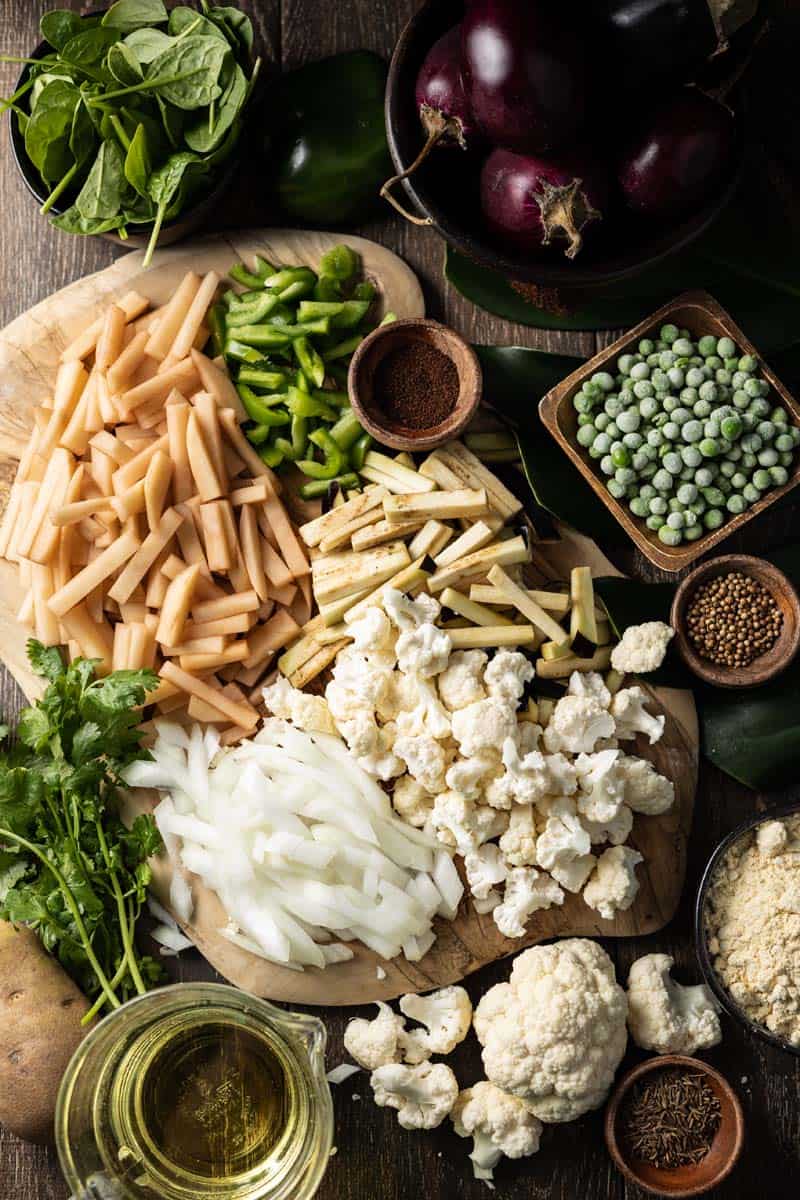 vegetable pakora ingredients