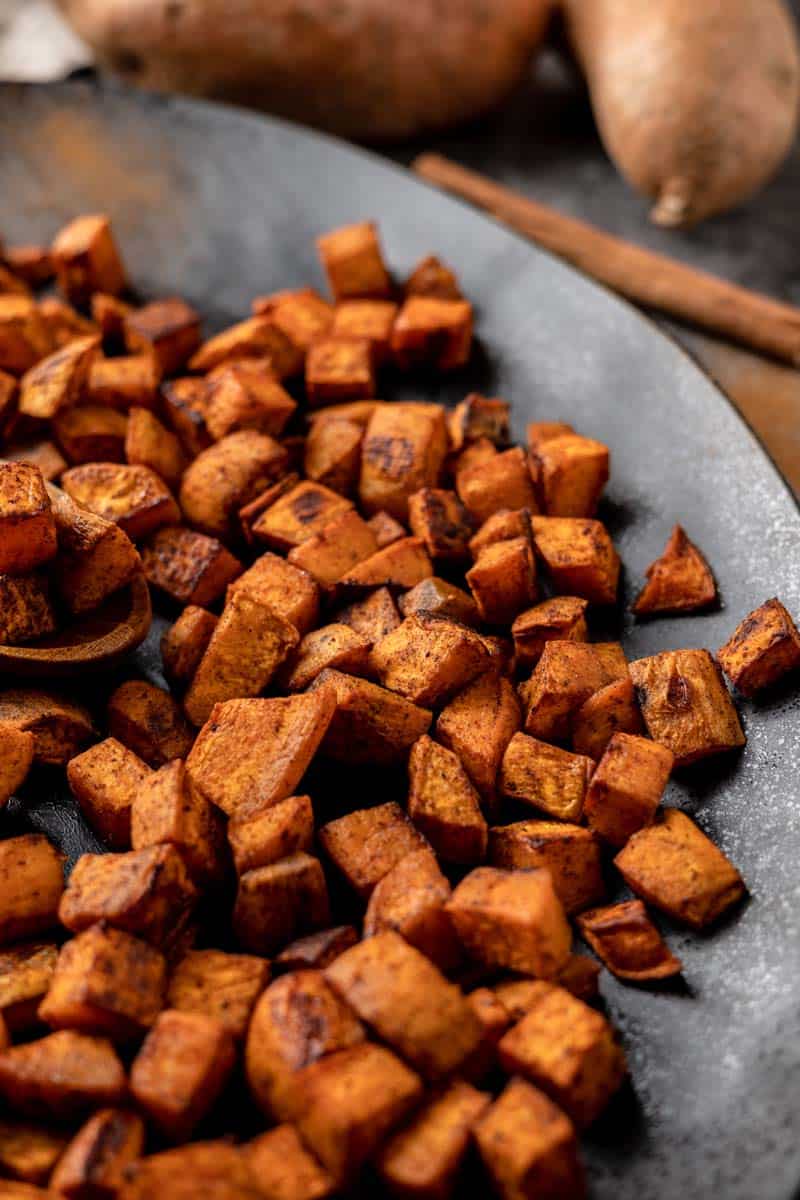 Spicy Roasted Sweet Potatoes