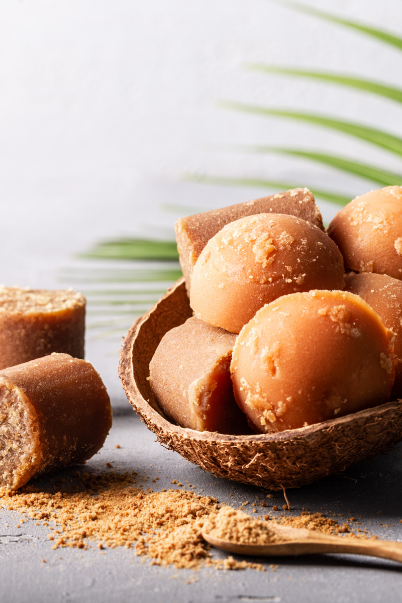 Coconut sugar.
